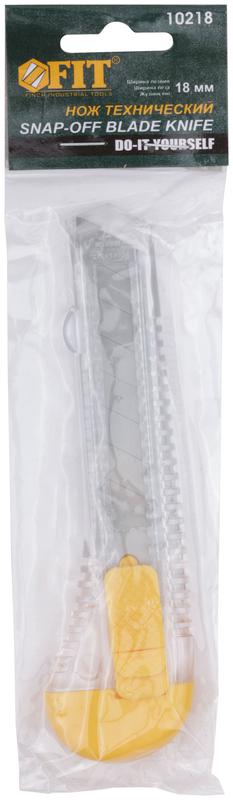  Нож технический 18мм пластик. FIT 10218 фото в каталоге от BTSprom.by