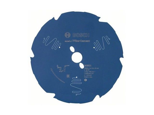 диск пильный 260х30/25,4 мм 6 зуб. по гипсокартону expert for fibercement bosch (переменный зуб) 2608644351 от BTSprom.by