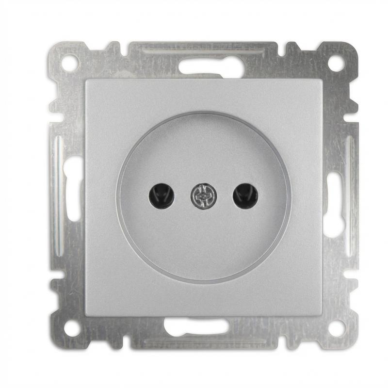 розетка 1-м без заземл. сп 16а ip20 250в механизм karea сер. makel 57065022 от BTSprom.by