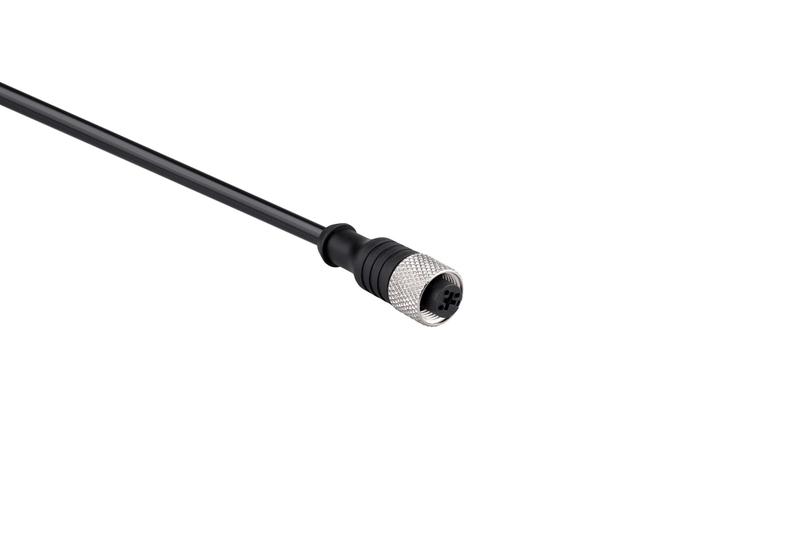 кабель соединительный 5м с гнездом m12х3 пу ip68 emas skm12p3yxp5 от BTSprom.by