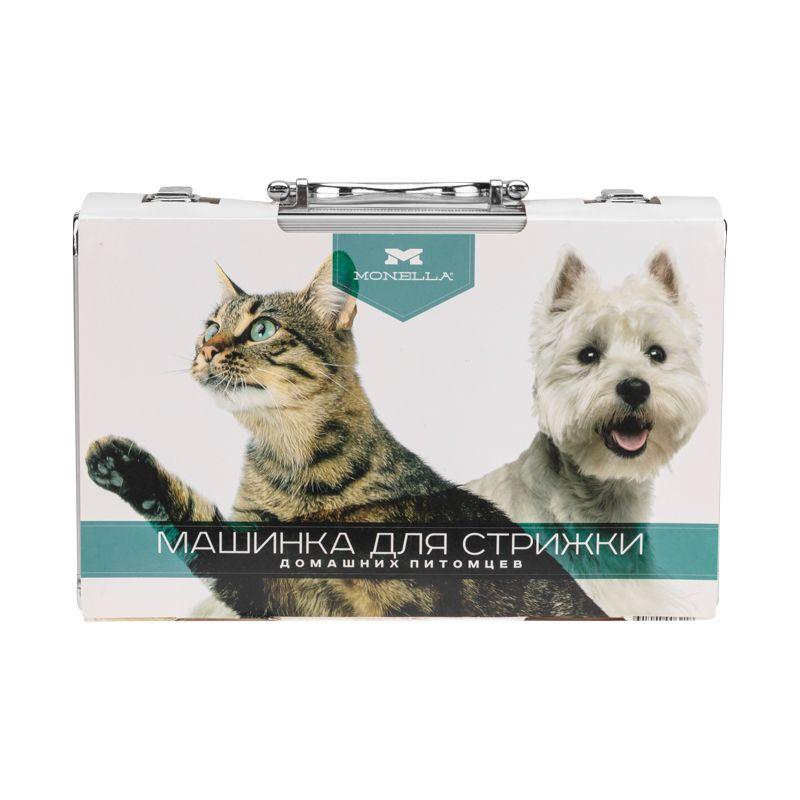  Машинка электрическая Monella DMR 617 12Вт с АКБ для стрижки домашн. животных универс. с керамич. ножом (в кейсе) 60-0605 фото в каталоге от BTSprom.by