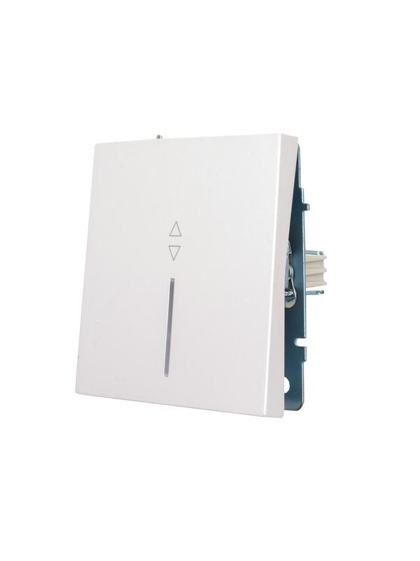 переключатель проходной 1-кл. 1п сп zima 10а ip20 с подсветкой безвинтовой зажим/клемма механизм бел. искра матов. lezard 704-1488-114qc от BTSprom.by