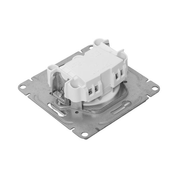  Розетка СП Эпика 16А без заземл. без шторок механизм алюм. EKF UP1-SOA-100 фото в каталоге от BTSprom.by