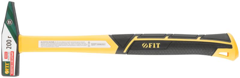  Молоток кованый Профи 200г фибергласовая усилен. ручка FIT 44332 фото в каталоге от BTSprom.by