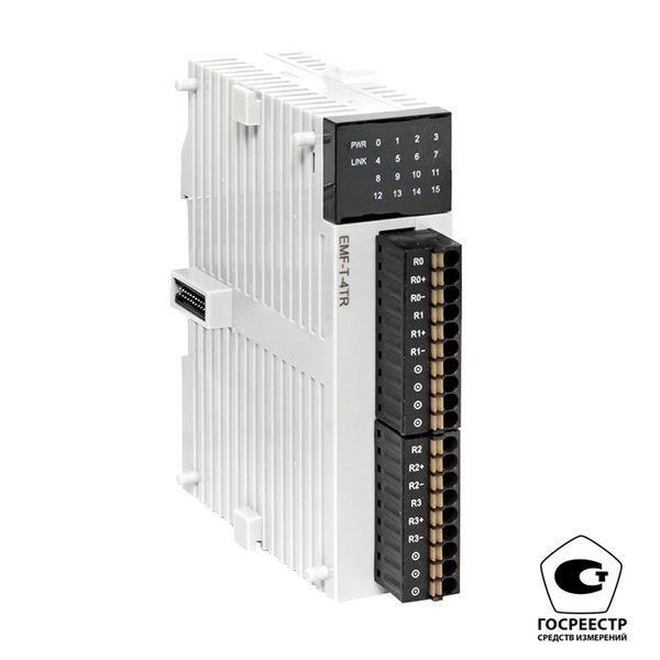 модуль ввода термосопротивлений emf 4 pro-logic (с поверкой) ekf emf-t-4tr-v от BTSprom.by