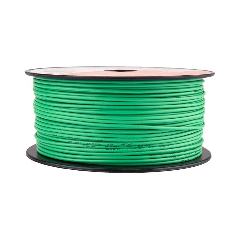  Провод ПГВА 0.5 З бухта (м) Rexant 01-6513 фото в каталоге от BTSprom.by