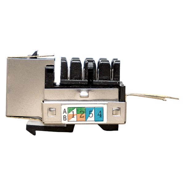  Модуль розеточный Keystone RJ45 кат.5E FTP экранир. 110 IDC 90град. TERACOM PRO EKF TRP-KSTN-SOCK-90D-5EFTP фото в каталоге от BTSprom.by