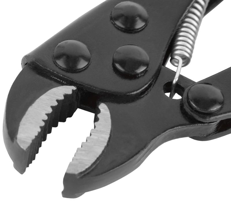  Зажим ручной с фиксатором тип WR черненый 100мм FIT 52710 фото в каталоге от BTSprom.by