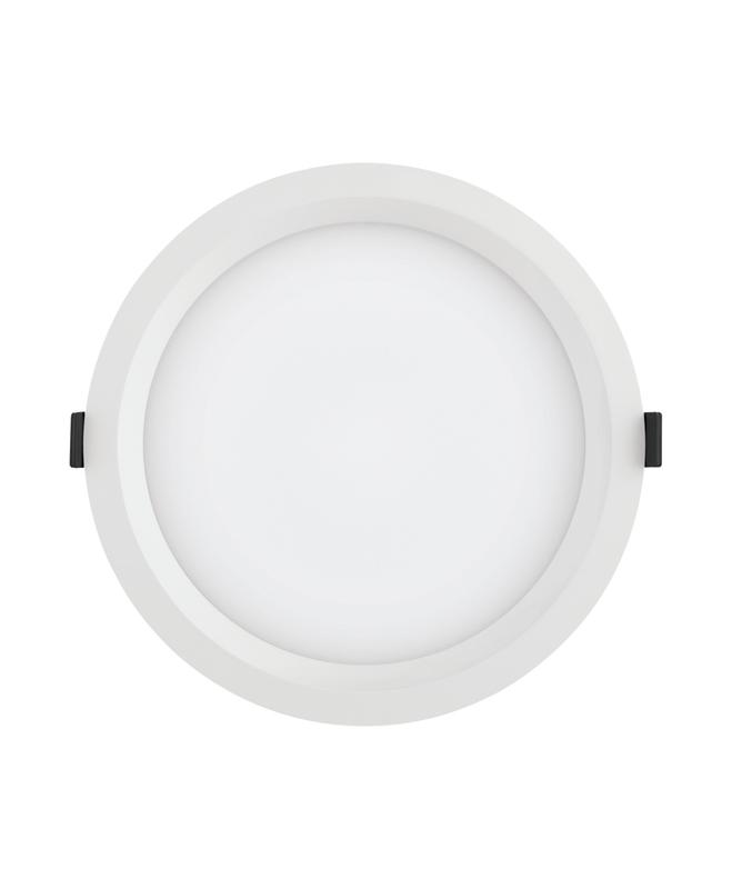 светильник светодиодный downlight alu дво 25вт 6500к 2370лм ip44 бел. ledvance 4058075091535 от BTSprom.by