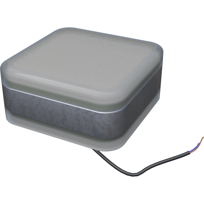  Светильник MOONWALK LED (120х120) 3W RGB WH СТ 1866000060 фото в каталоге от BTSprom.by