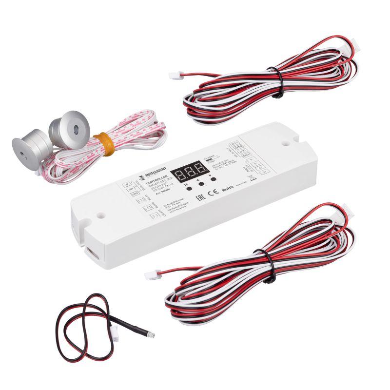 контроллер лестничный smart-spi-302-62-sh-suf (12-24в stair) ip20 пластик intelligent arlight 046486 от BTSprom.by