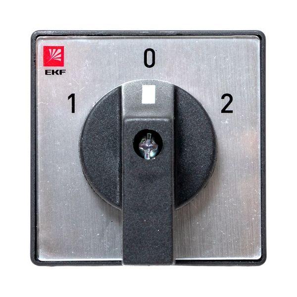  Переключатель кулачковый ПК-1-22 2П 25А "1-0-2" EKF pk-1-22-25 фото в каталоге от BTSprom.by