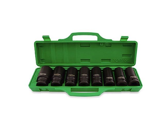 набор головок ударн. 3/4" 22-38мм 6гр. 8шт глубокие toptul gdai0804 от BTSprom.by