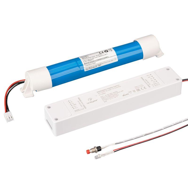 блок аварийного питания arj-emg-50-40w-1h-lifepo4 ip20 пластик arlight 038363 от BTSprom.by