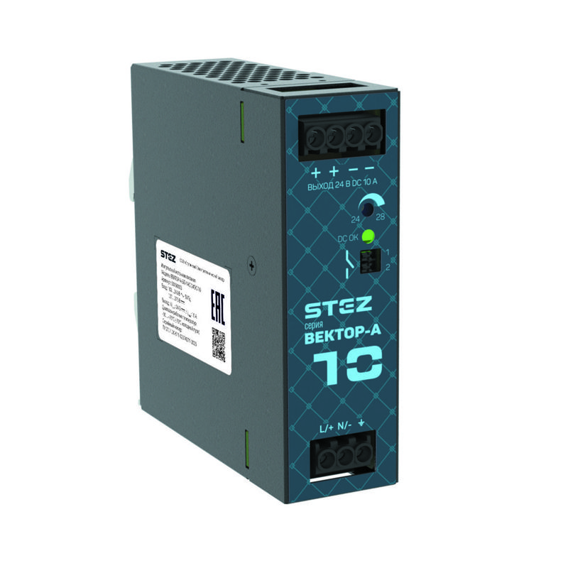 источник питания вектор-а-бп-1ac/24dc/10 стэз 50100003 от BTSprom.by