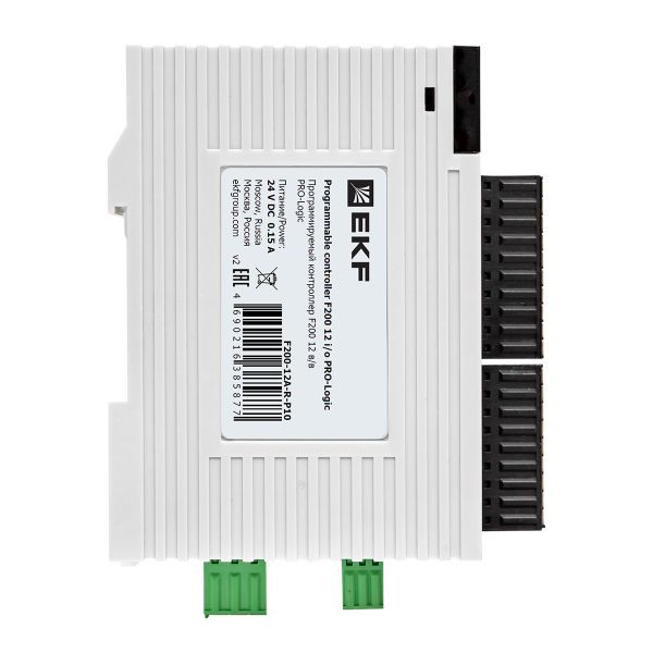  Контроллер программируемый F200 12 в/в PRO-Logic (без поверки) PROxima EKF F200-12A-R-P10 фото в каталоге от BTSprom.by