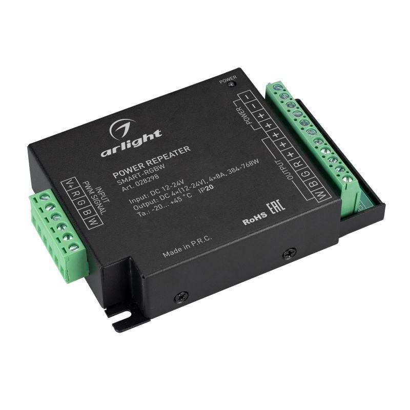 усилитель smart-rgbw 12-24в 4х8а ip20 метал. arlight 028298 от BTSprom.by