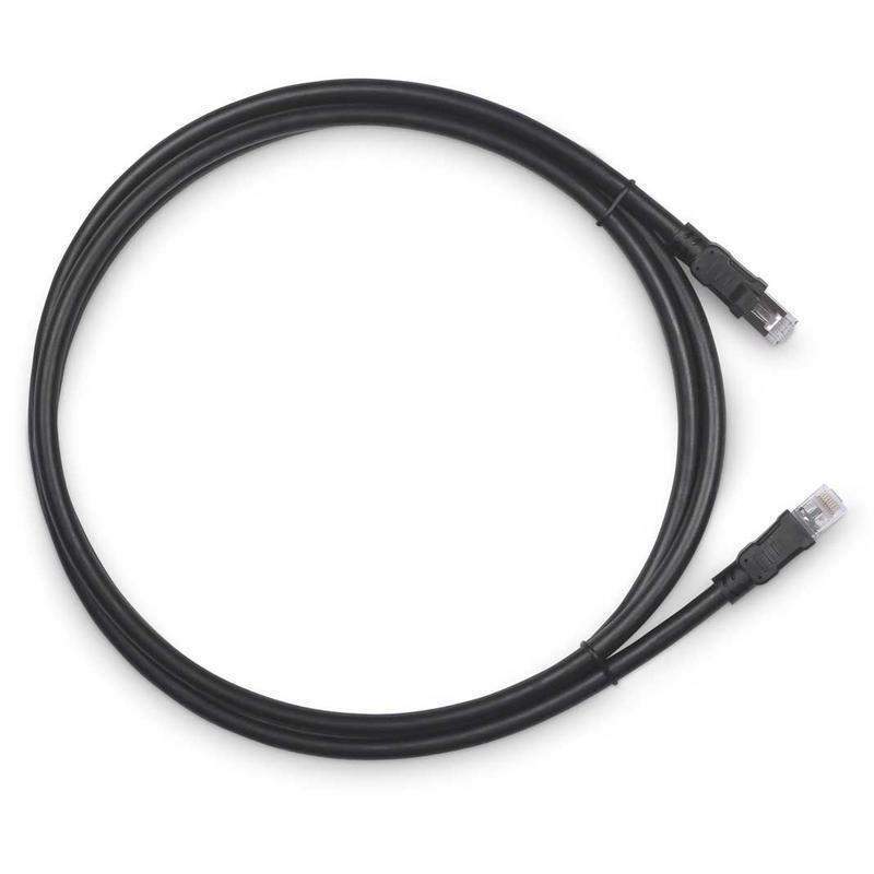 патч-корд кат.6a f/utp экранир. 2хrj45/8p8c армированный гофрированной стальн. лентой pe внешн. 0.5м черн. cabeus 10136c от BTSprom.by