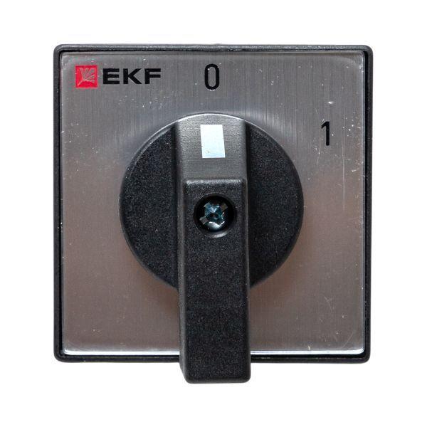  Переключатель кулачковый ПК-1-11 1П 10А "0-1" EKF pk-1-11-10 фото в каталоге от BTSprom.by
