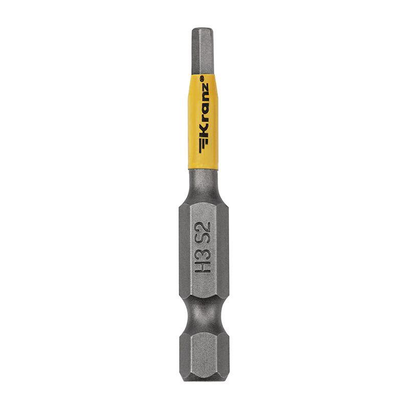 бита шестигранная для шуруповерта hex3х50мм (уп.2шт) kranz kr-92-0421-1 от BTSprom.by