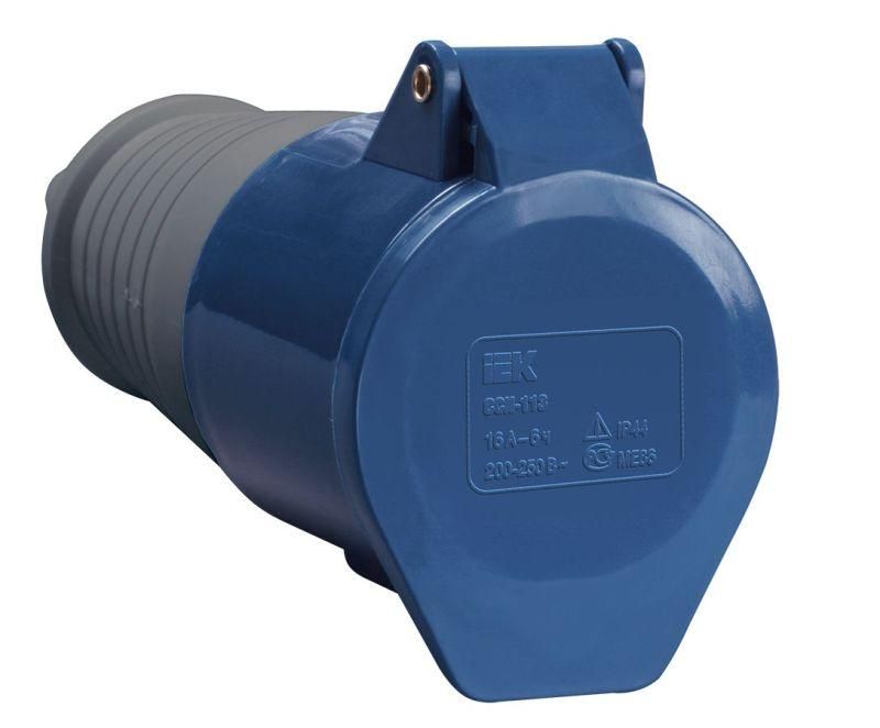 розетка кабельная 16а 220в 2p+pе сси-213 ip44 iek psr21-016-3 от BTSprom.by