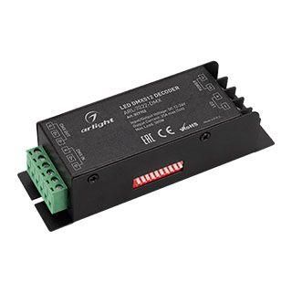 декодер arl-7022-dmx 12-24в 1х25а dmx512 ip20 метал. arlight 027152 от BTSprom.by