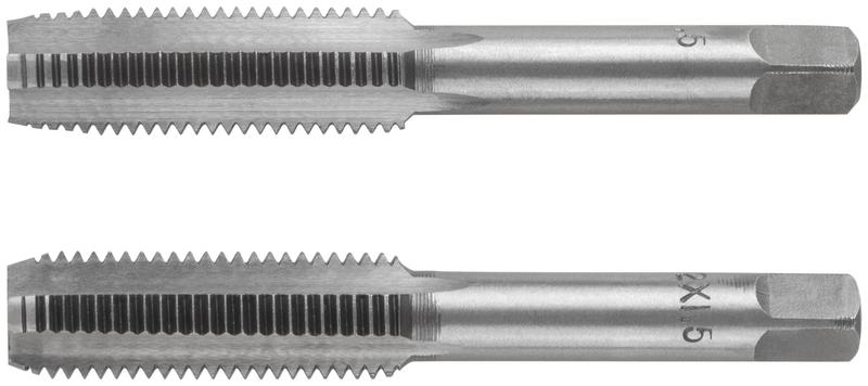 метчики метрические легированная сталь набор м12х1.5мм (уп.2шт) fit70851 от BTSprom.by