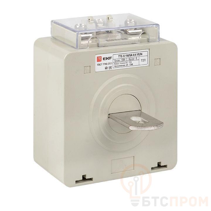 Трансформатор тока ТТЕ-А 150/5А кл. точн. 0.5 с клеммой напряжения PROxima EKF tte-S-150 фото в каталоге от BTSprom.by  Трансформатор тока ТТЕ-А 150/5А кл. точн. 0.5 с клеммой напряжения PROxima EKF tte-S-150 фото в каталоге от BTSprom.by