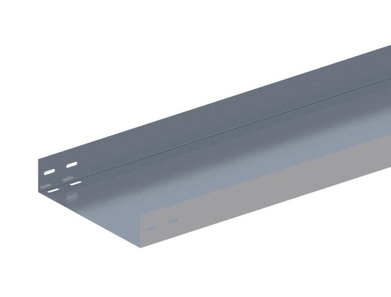 Лоток монтажный прямой неперфорированный 300х200 L2000 сталь 2мм ЛПН.300.200.2000.2.1 СОЭМИ Н0121121855 от BTSprom.by