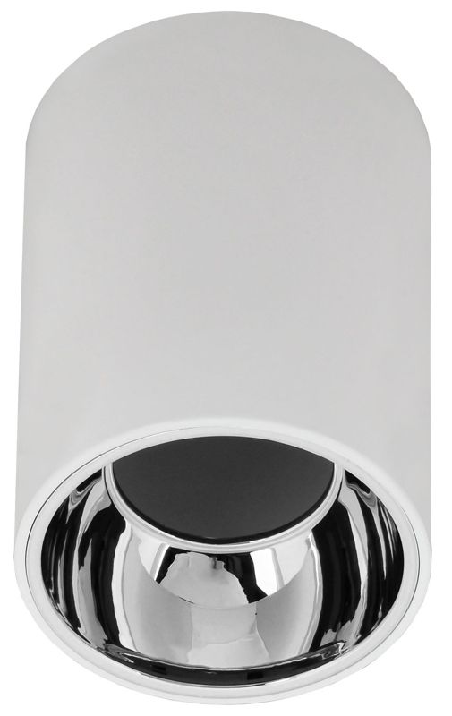 светильник 4111 накладной поворотный gu10 бел./хром пласт. iek lt-upb0-4111-gu10-1-k23 от BTSprom.by