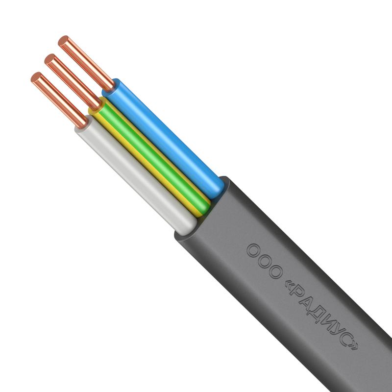 кабель ввг-пнг(а)-ls 3х4 ок (n pe) 0.66кв (уп.100м) радиус tr3123 от BTSprom.by