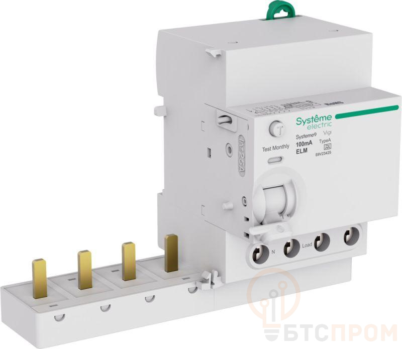 Блок дифференциального тока 4п 25А 100мА тип A Systeme9 400В SE S9V23425 фото в каталоге от BTSprom.by  Блок дифференциального тока 4п 25А 100мА тип A Systeme9 400В SE S9V23425 фото в каталоге от BTSprom.by