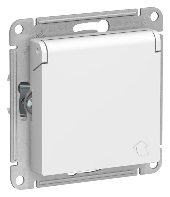розетка atlasdesign 16а ip20 с заземл. защ. шторки с крышкой механизм лотос se atn001346 от BTSprom.by