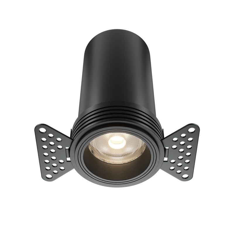 светильник focus led 12вт 4000к 60град. встраив. maytoni dl125-l12-4k-trs-b от BTSprom.by
