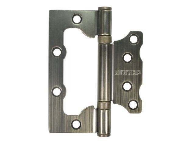 петля накладная без врезки аллюр 100х75 2bb mab блистер 2,5мм мат.бронза 2 шт (узк) 12158 от BTSprom.by