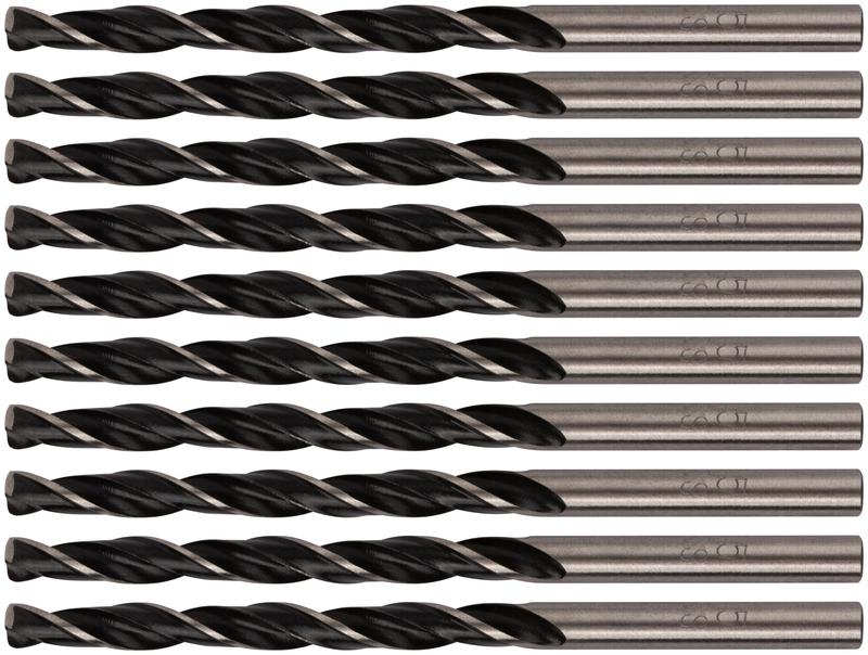  Сверло по металлу HSS черненые 4.5х80мм (уп.10шт) FIT 33545 фото в каталоге от BTSprom.by