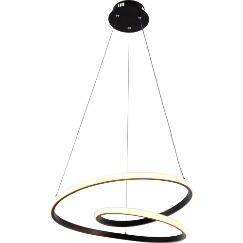 светильник подвесной (подвес) nelly 6143-103 led 84вт 3000 - 6000 к с пультом rivoli б0062233 от BTSprom.by