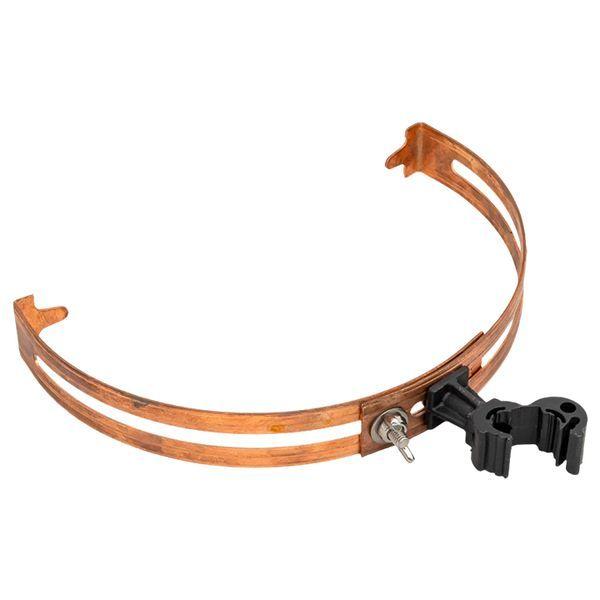  Держатель коньковый регулируемый с пластиковым фиксатором 130-240мм Cu PROxima EKF lp-d2204-cu фото в каталоге от BTSprom.by