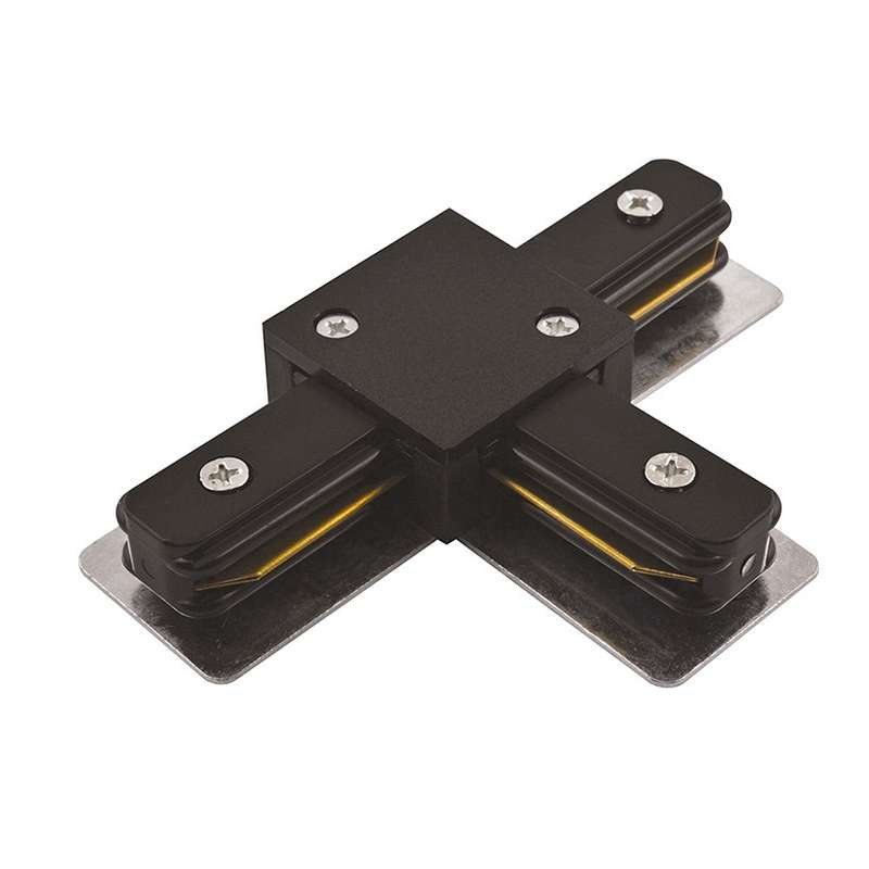 коннектор t-образный ptr ct-bl накладной/подвесной шинопровод черн. pro jazzway 5010857 от BTSprom.by