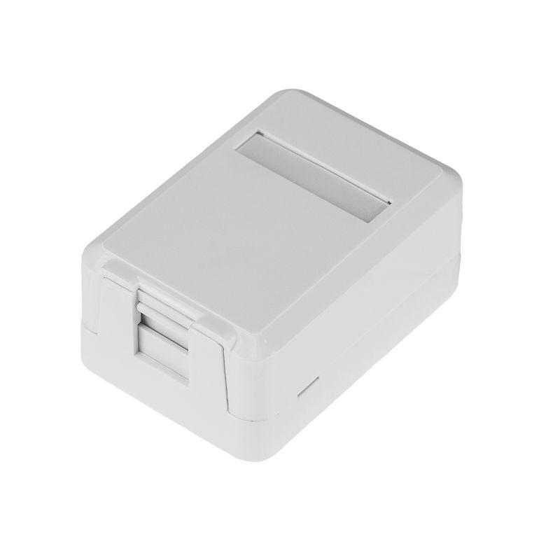 корпус настенной розетки под 1 модуль keystone jack бел. rexant 03-0221 от BTSprom.by