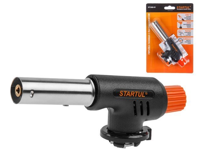 горелка газовая с пьезоподжигом startul (st1560-01) st1560-01 от BTSprom.by