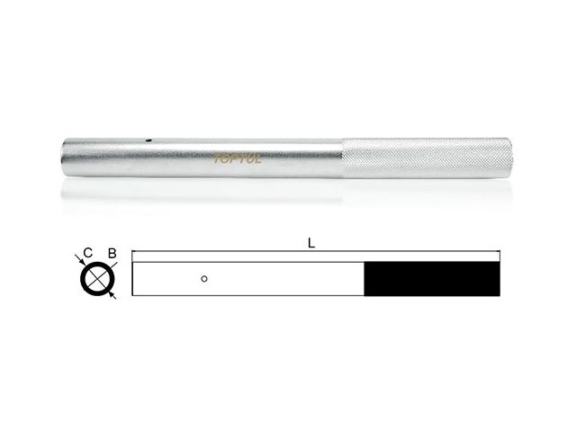 удлинитель (под ключ aaav) 850мм toptul alea60a5 от BTSprom.by