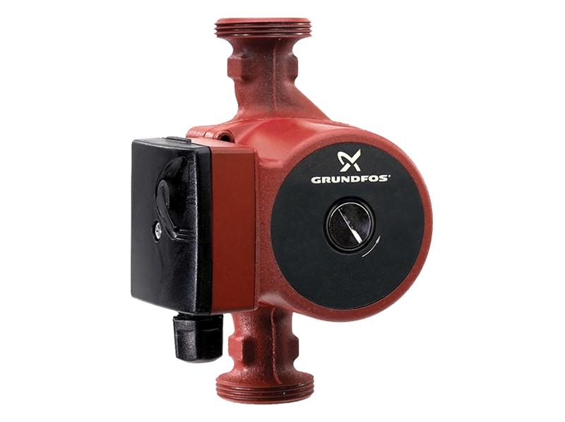 насос циркуляционный ups 25/80 с гайками grundfos нс-0027462 от BTSprom.by