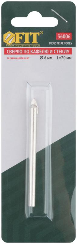  Сверло по кафелю 6мм FIT 36006 фото в каталоге от BTSprom.by