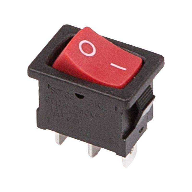 выключатель клавишный 250в 6а (3с) on-on красн. mini (rwb-202 sc-768) rexant 36-2131 от BTSprom.by