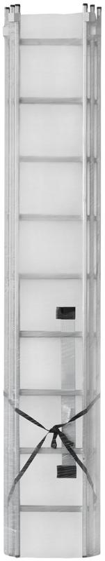  Лестница трехсекционная 3х9 H=257/426/591см 11.18кг алюм. FIT 65434 фото в каталоге от BTSprom.by