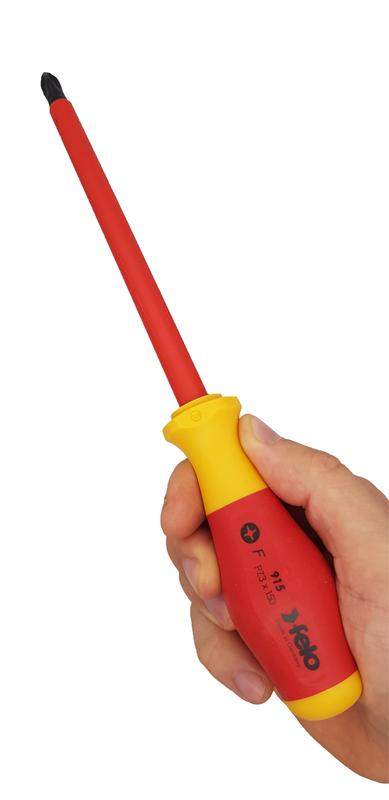 Отвертка диэлектрическая крестовая PH3х150 Felo 91530490 фото в каталоге от BTSprom.by  Отвертка диэлектрическая крестовая PH3х150 Felo 91530490 фото в каталоге от BTSprom.by