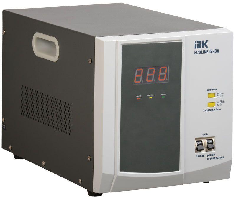 стабилизатор напряжения ecoline 5ква переносной iek ivs26-1-05000 от BTSprom.by