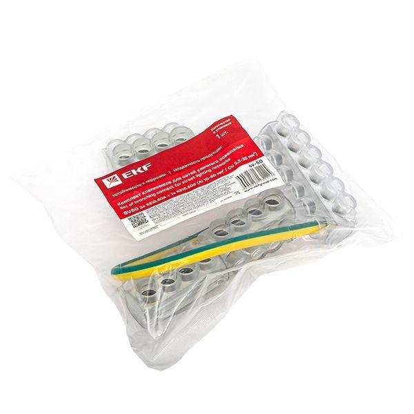  Комплект клеммников SV50 3хKE10.504+1хKE10.506 (Al 10-50/Cu 2.5-35) для сетей уличного освещения PROxima EKF sv-50 фото в каталоге от BTSprom.by