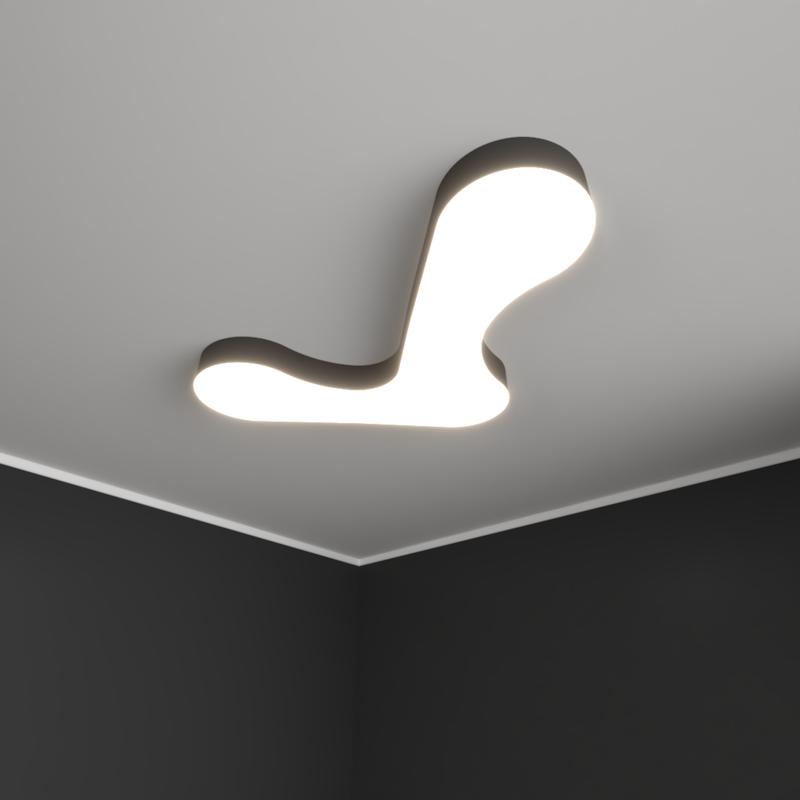 светильник светодиодный rve-lbх-cloud-1320-n 75вт 4000к 1320х829х100мм облако накладной бел. rvelektro rve00002318 от BTSprom.by